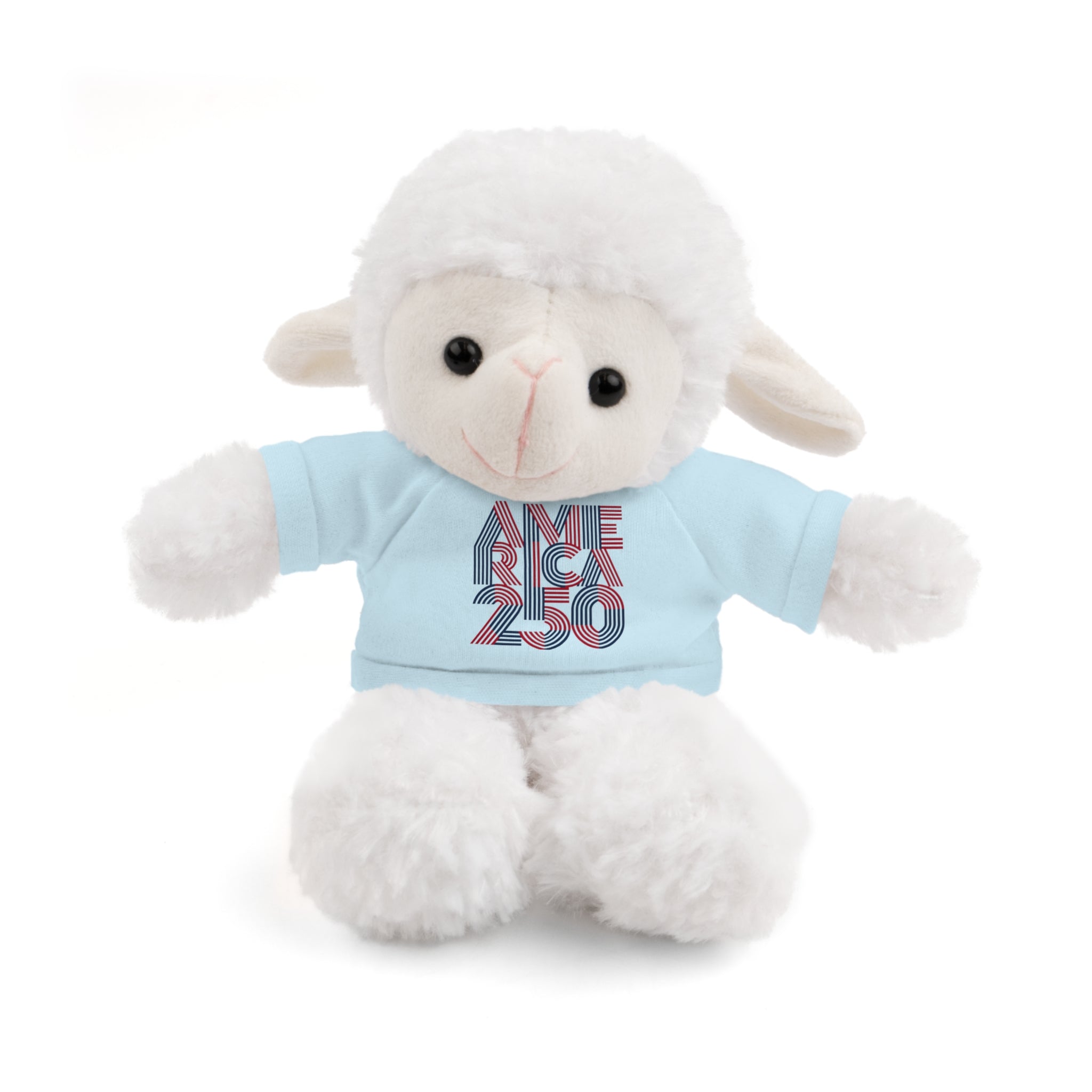 America 250 Teddy Bear plush | Patriotic stuffed animal with tee