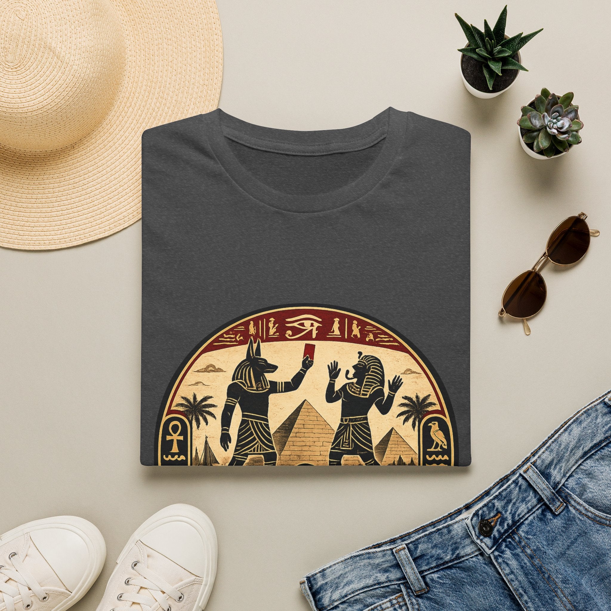 fifa-2026-ancient-egypt-t-shirt-5-000-years-nothings-changed-vintage-pyramid-design - Retro Football Apparel oryggy