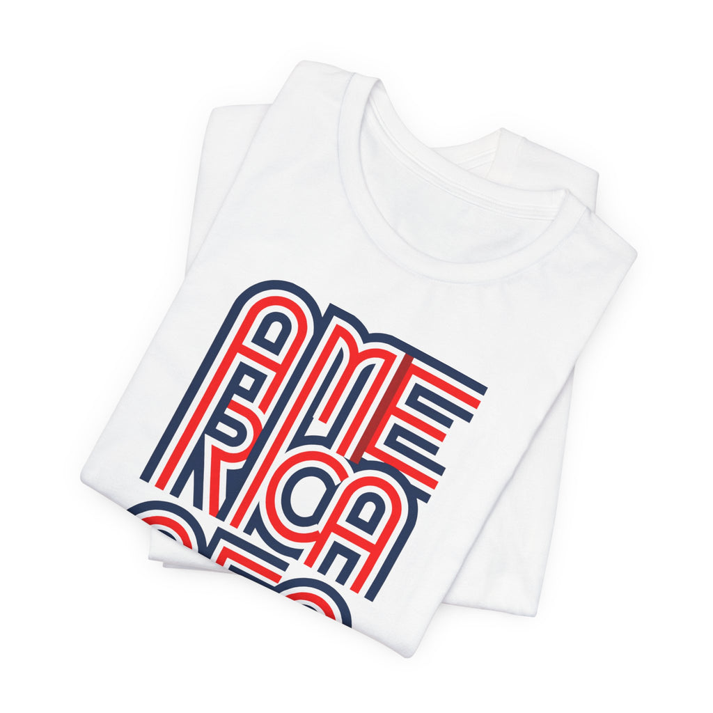 America 250 Retro Stripes Tee