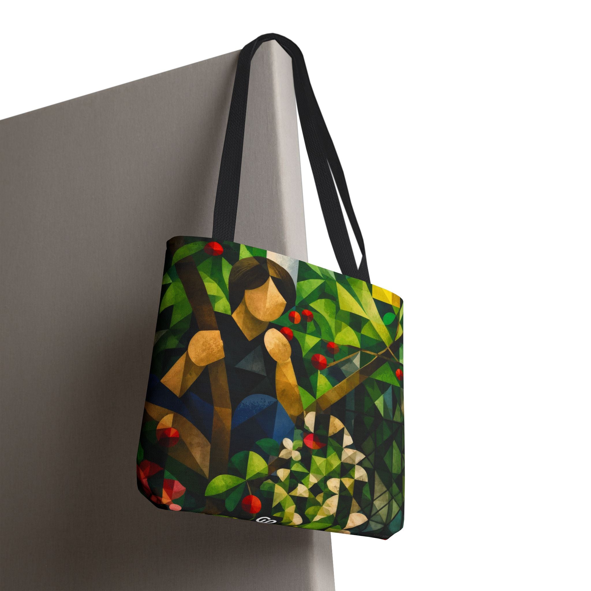 oryggy Originals Summer line Geometric Garden Tote Bag — Colorful Nature All-Over Print