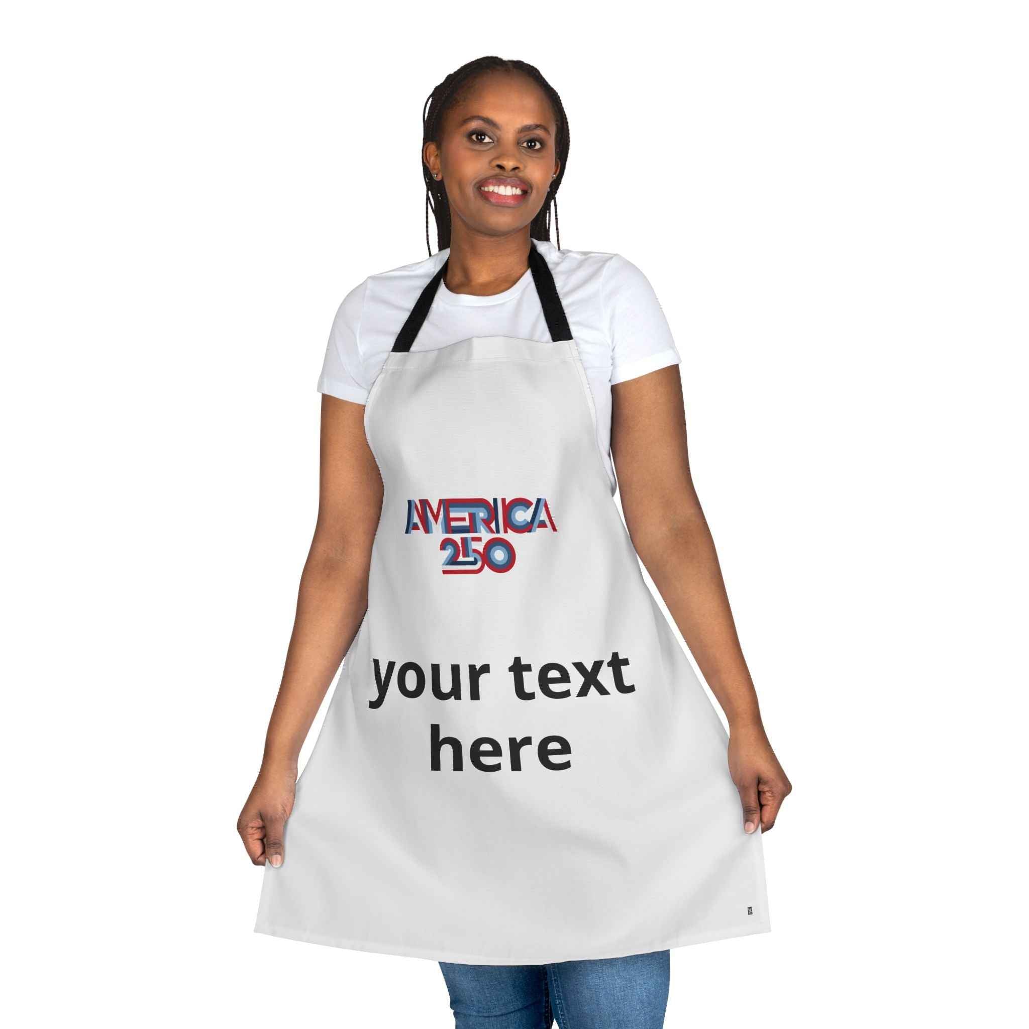 America 250 Personalized Apron | Patriotic 4th of July Kitchen Apron