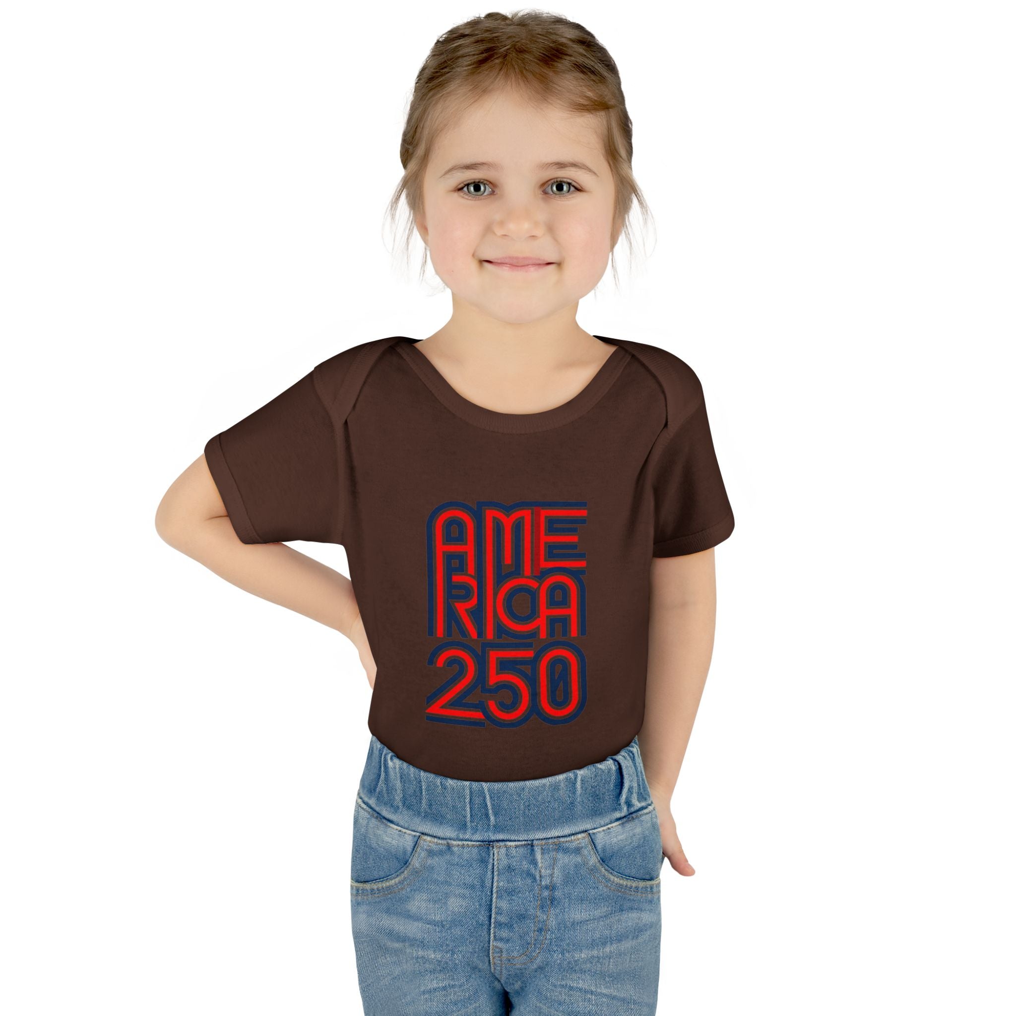 America 250 Infant Bodysuit | USA Flag