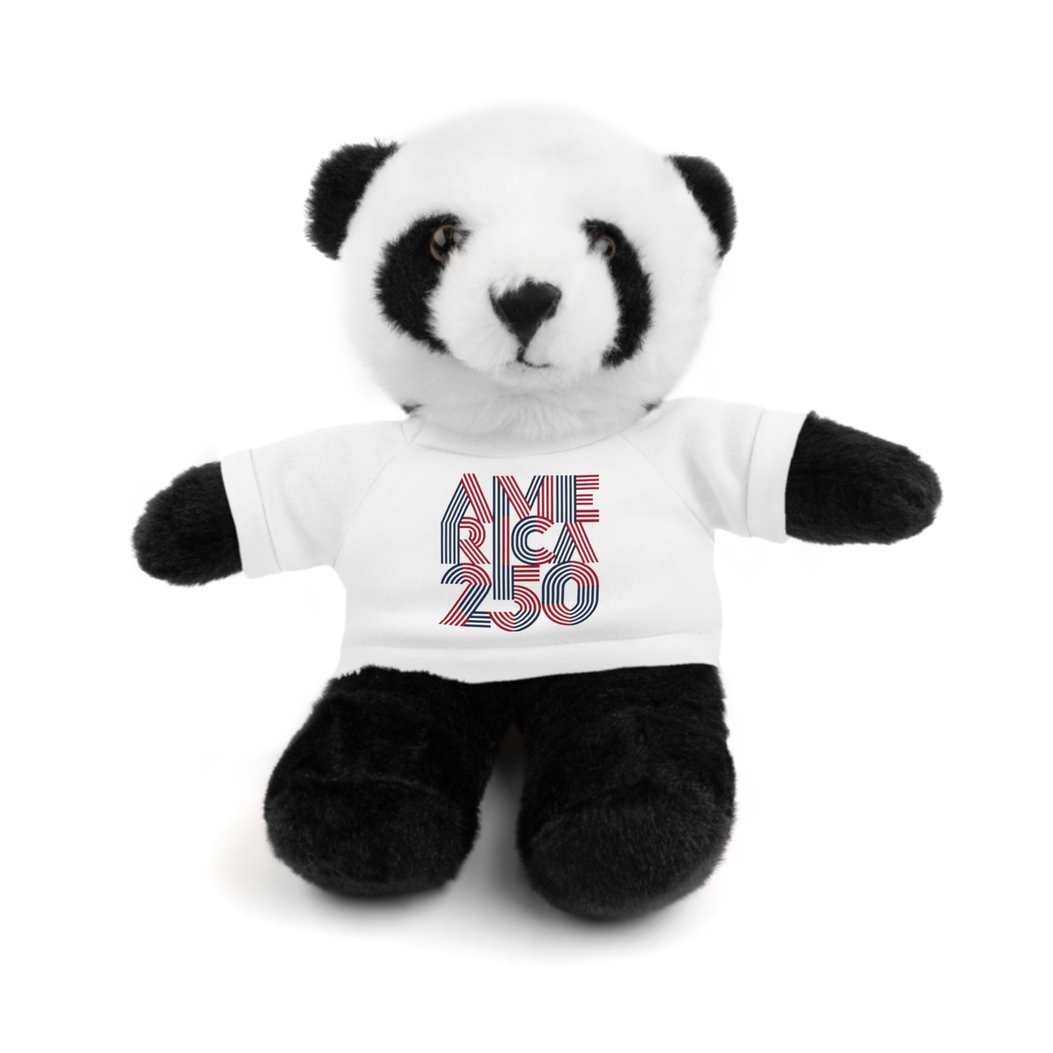America 250 Teddy Bear plush | Patriotic stuffed animal with tee