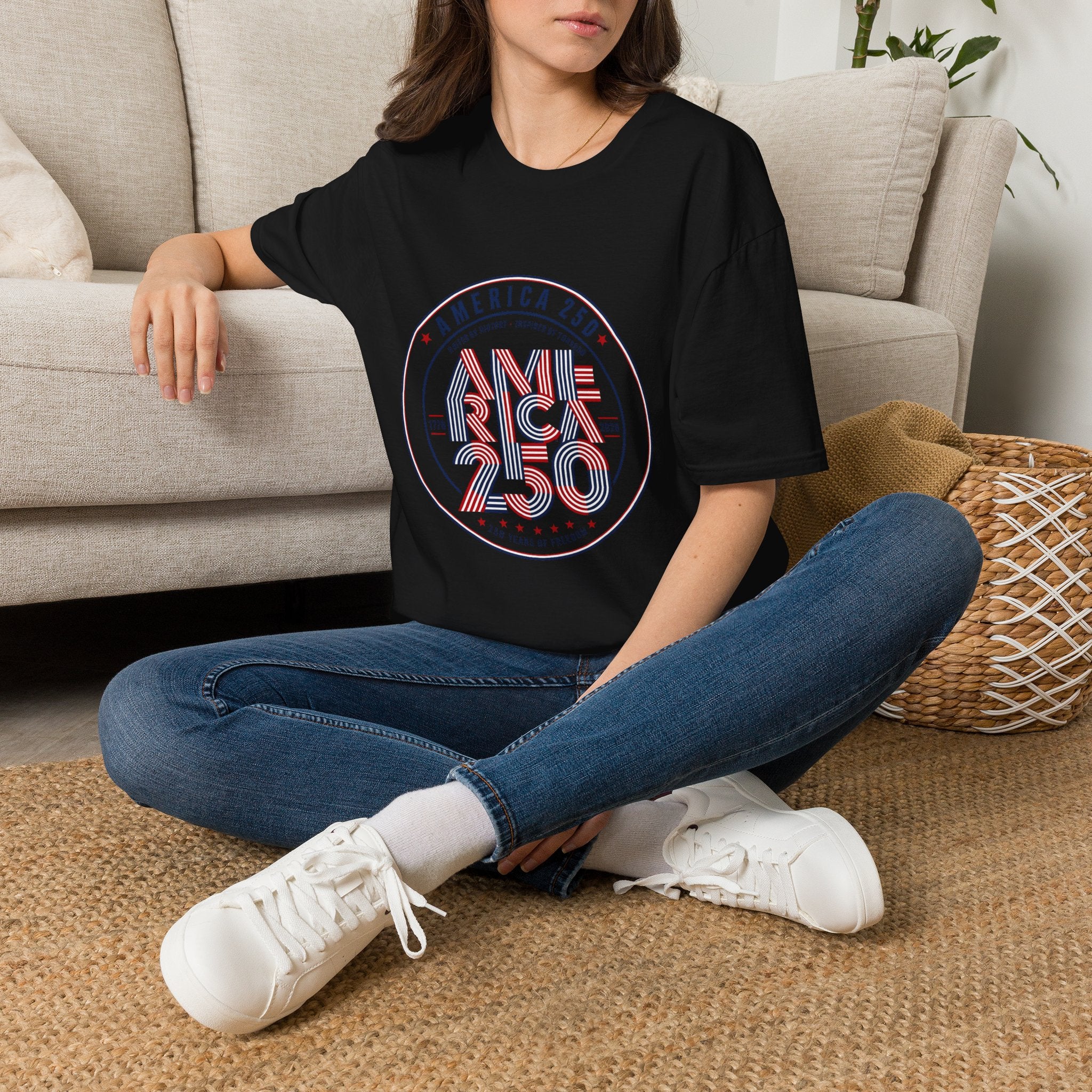 oryggy - america-250-celebration-t-shirt-patriotic-usa-independence-anniversary-tee - Vintage Patriotic Apparel
