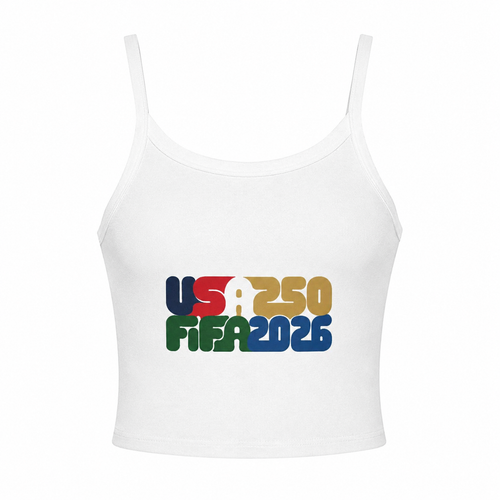 USA250 FIFA2026 white top