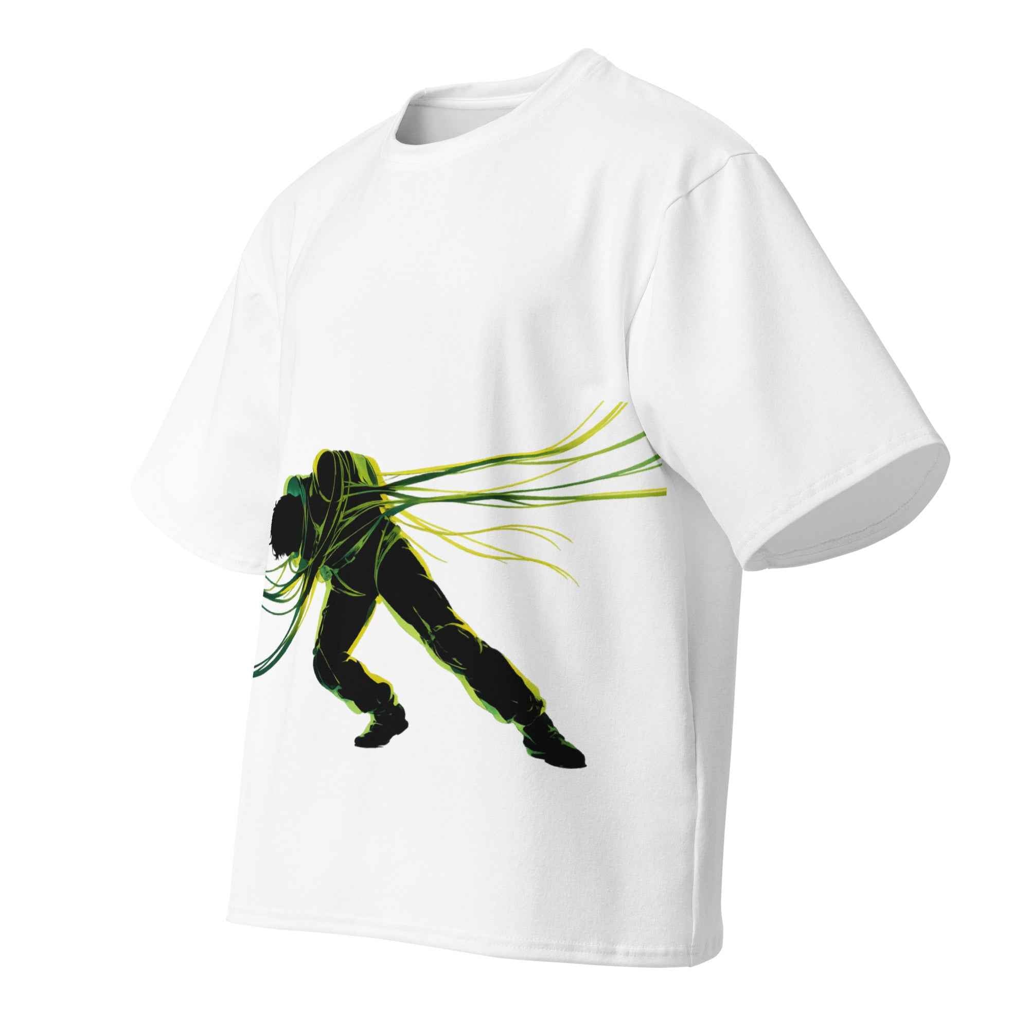 oryggy Originals green-yellow Oversized cotton t-shirt