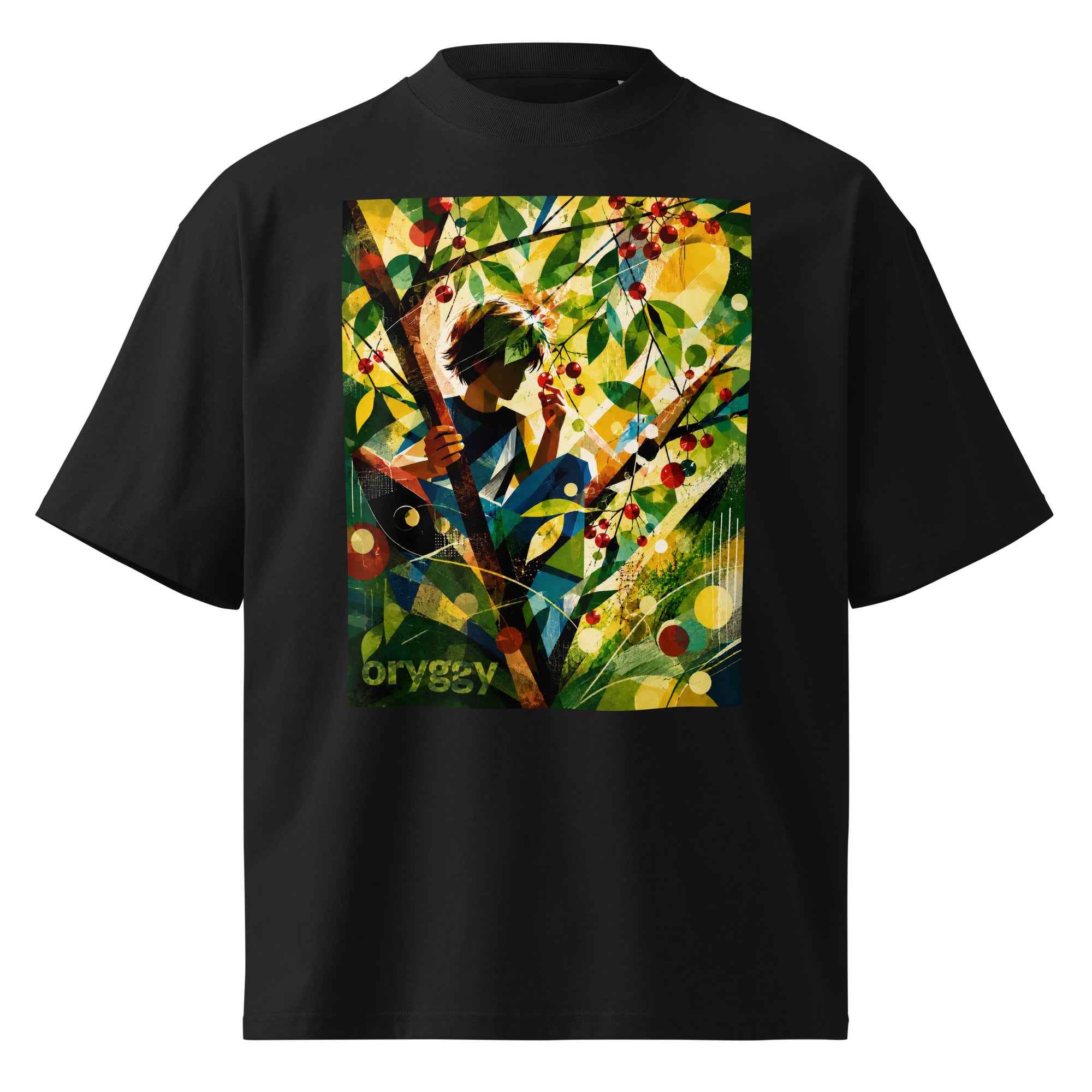 oryggy Originals Summer line Unisex organic oversized high neck t-shirt