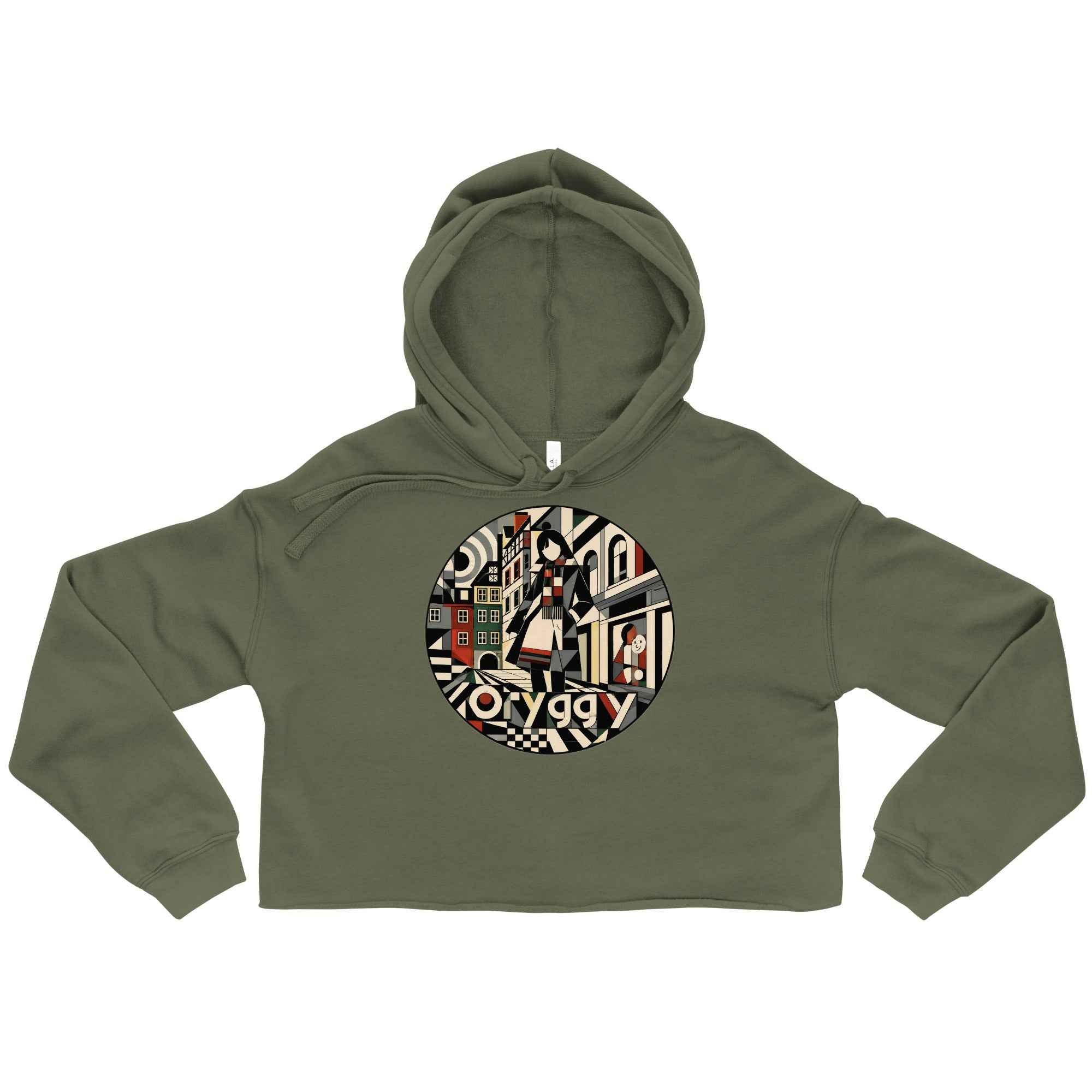 oryggy Originals Summer line Strasbourg Crop Hoodie
